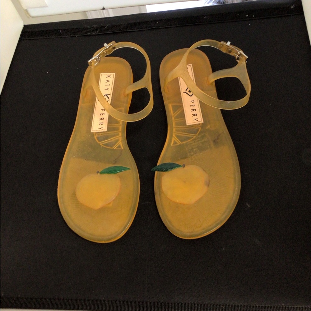 Katy Perry Collections Orange Fruit Sandals - Picture 2 of 12